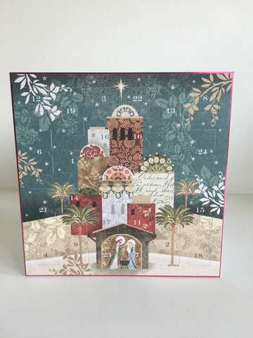 Christmas Advent Calendar Card