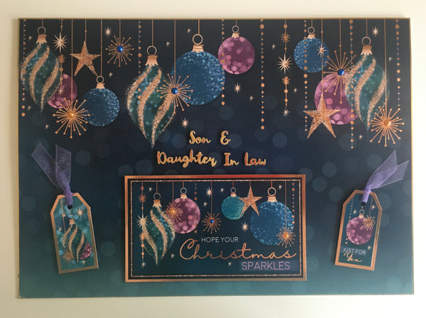 Christmas Card-Personalise the front of your card with any name