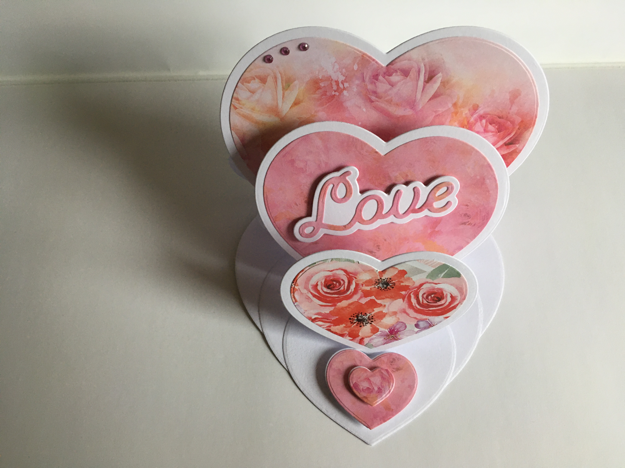 Valentine easel card