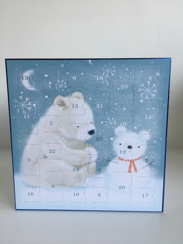 Christmas Advent Calendar Card