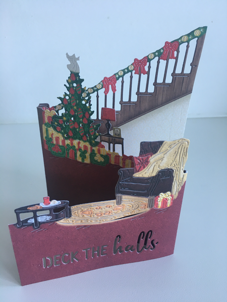 Christmas Card- Deck the halls