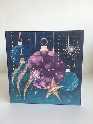 Christmas Advent Calendar Card